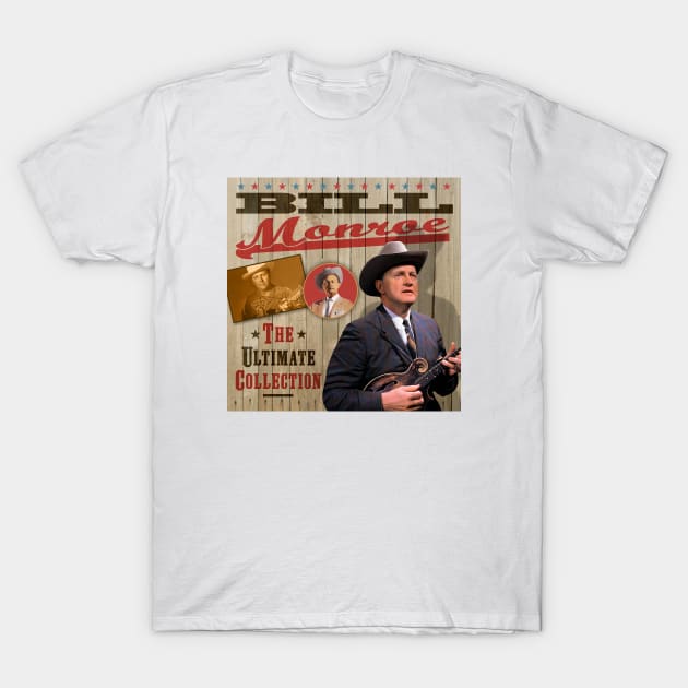 Bill Monroe - The Classic Country Collection T-Shirt by PLAYDIGITAL2020